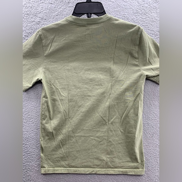 Converse Women All Star Army Green Truck Kayak Logo Graphic T-Shirt Tee Size XS - Picture 7 of 13